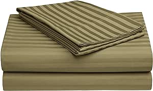 Stripe Fitted Sheet 3pcs Set