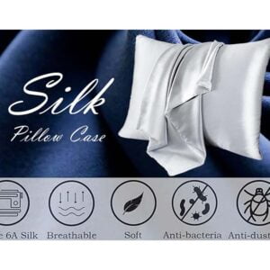 Silk Pillow Case 2pcs set