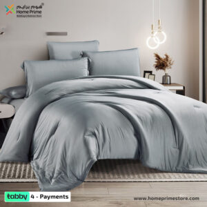 لحاف جالينا الفندقي مقاس لشخصين سوبر كينج 6 قطع